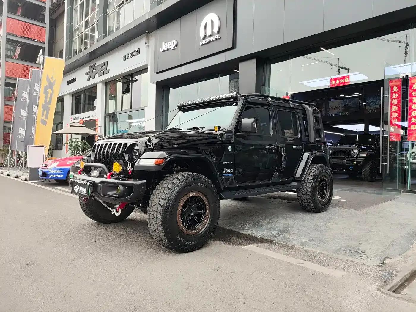 Jeep Wrangler New Energy 2021 Model 4-Door 2.0T 4xe Sahara — миниатюра 1