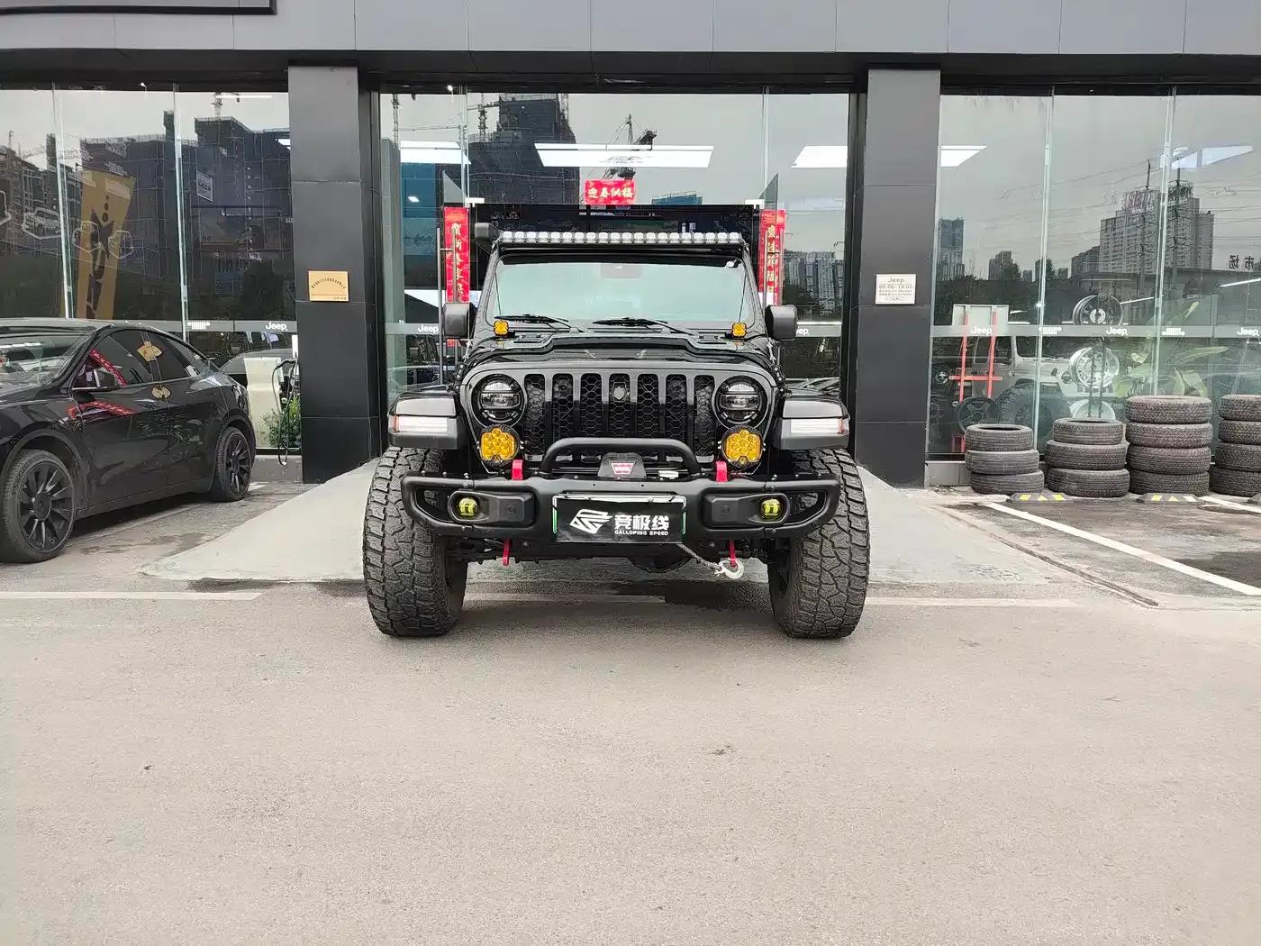 Jeep Wrangler New Energy 2021 Model 4-Door 2.0T 4xe Sahara — миниатюра 2