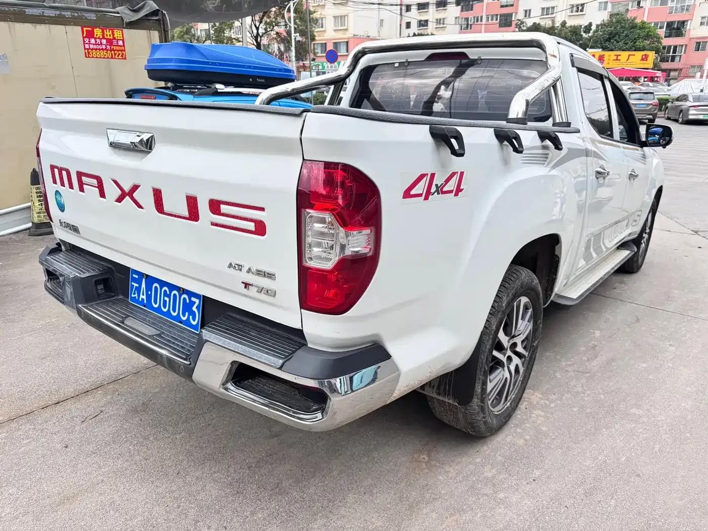 Maxus T70 2021 2.0T Diesel Automatic Four-Wheel Drive Luxury Edition with Long Box and High Chassis — миниатюра 3