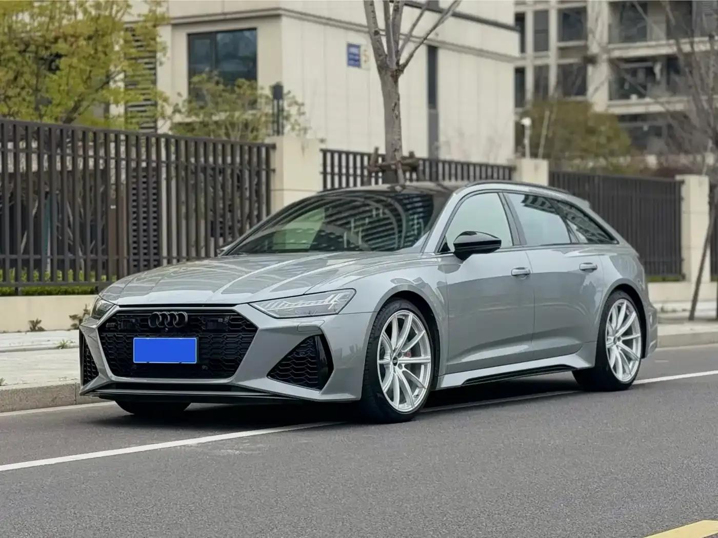 2021 Audi RS 6 RS 6 4.0T Avant Premium Edition — миниатюра 1