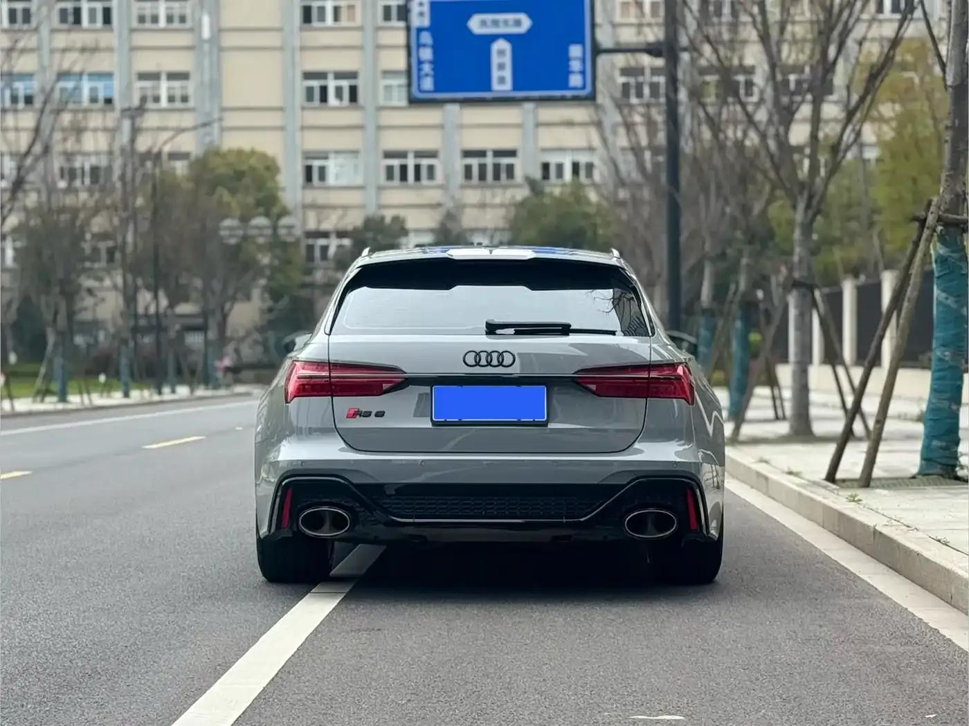 2021 Audi RS 6 RS 6 4.0T Avant Premium Edition — миниатюра 5