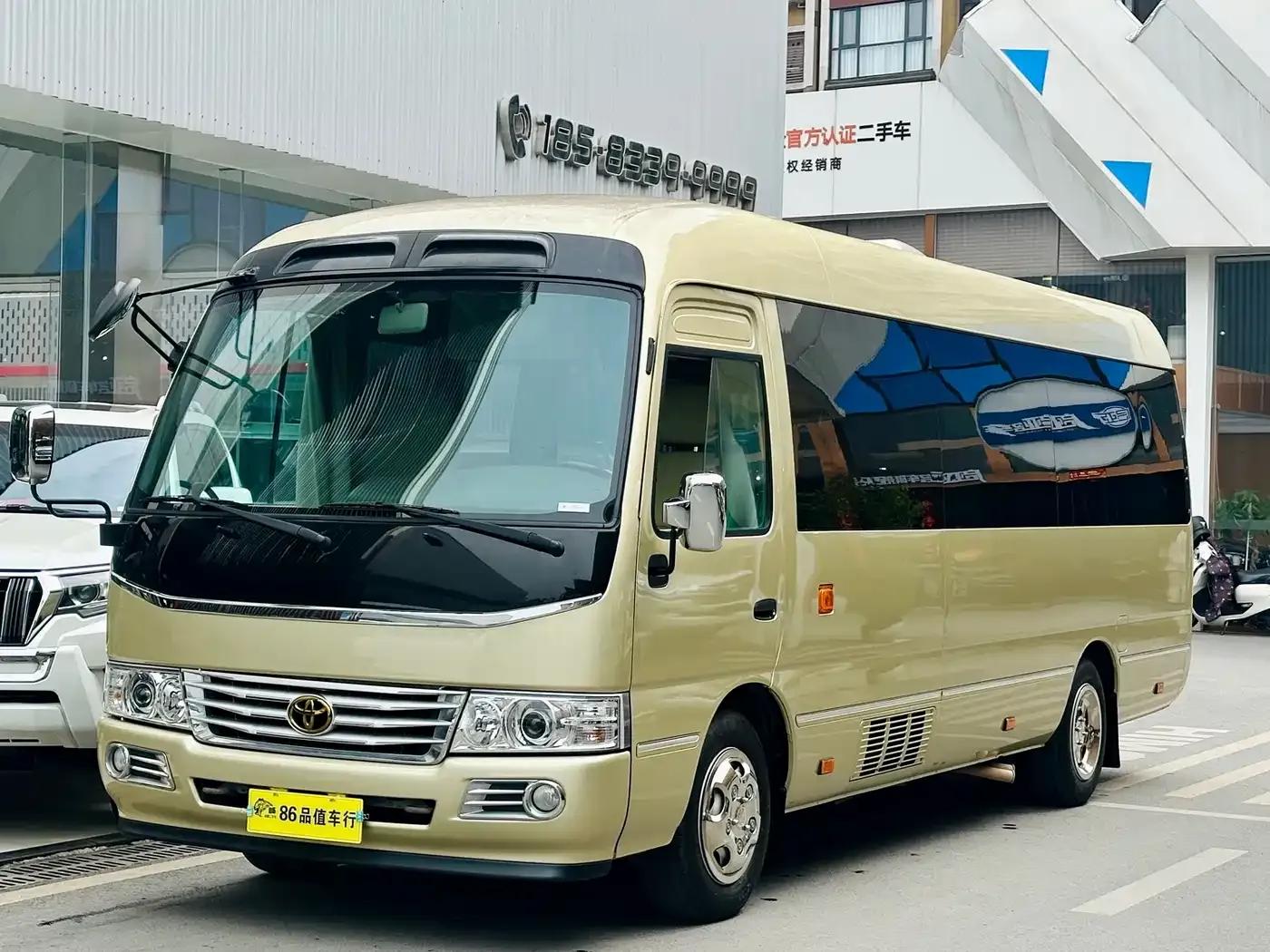 2019 Toyota Coaster 4.0L Luxury SUV GRB53L-ZCMEK 20-seater 9GR — миниатюра 1