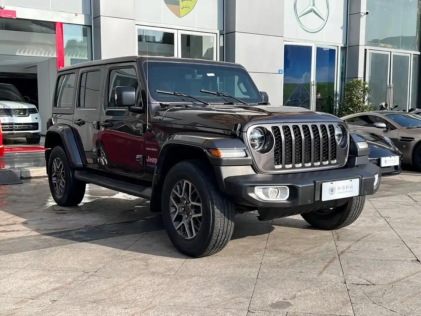Jeep Wrangler New Energy 2021 Model 4-Door 2.0T 4xe Sahara — миниатюра 3