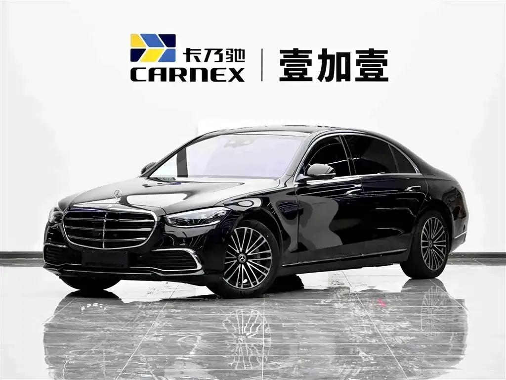 Mercedes-Benz S-Class PHEV 2023 Facelift S 450 e L Plug-in Hybrid Sedan — миниатюра 1