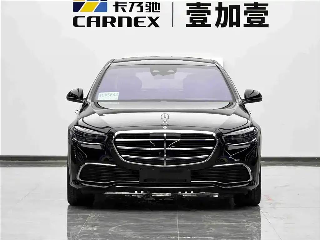 Mercedes-Benz S-Class PHEV 2023 Facelift S 450 e L Plug-in Hybrid Sedan — миниатюра 2