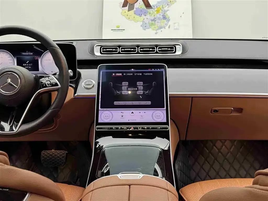 Mercedes-Benz S-Class PHEV 2023 Facelift S 450 e L Plug-in Hybrid Sedan — миниатюра 11