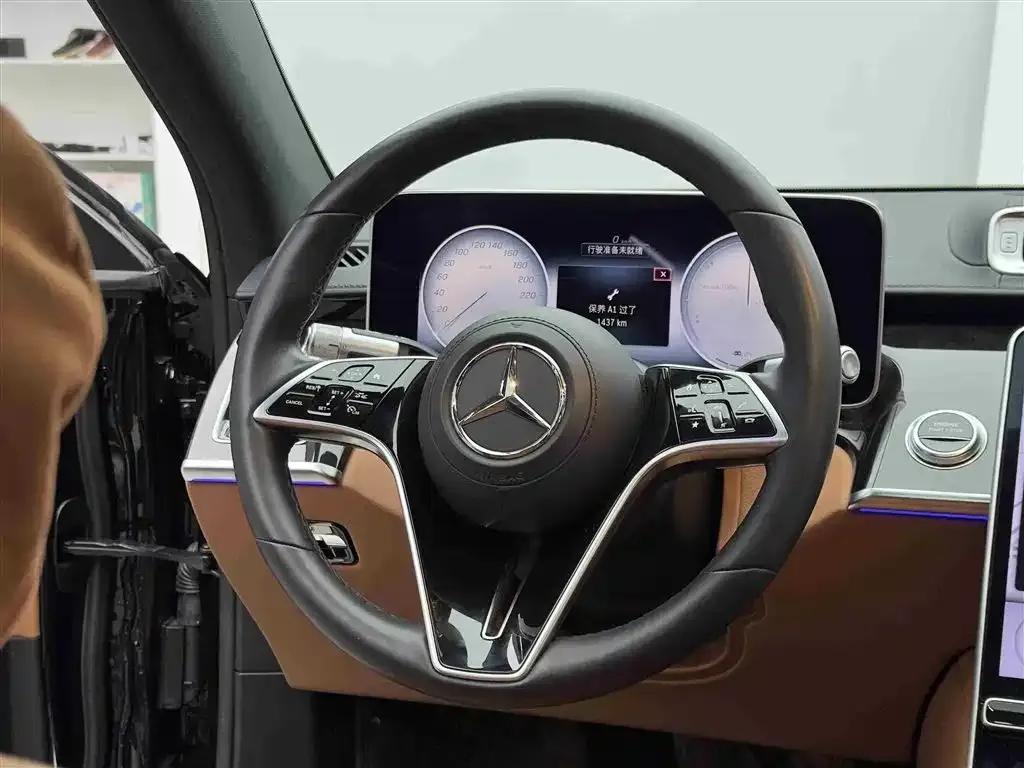 Mercedes-Benz S-Class PHEV 2023 Facelift S 450 e L Plug-in Hybrid Sedan — миниатюра 13