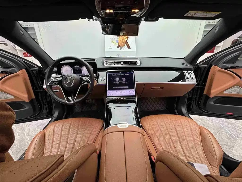 Mercedes-Benz S-Class PHEV 2023 Facelift S 450 e L Plug-in Hybrid Sedan — миниатюра 10