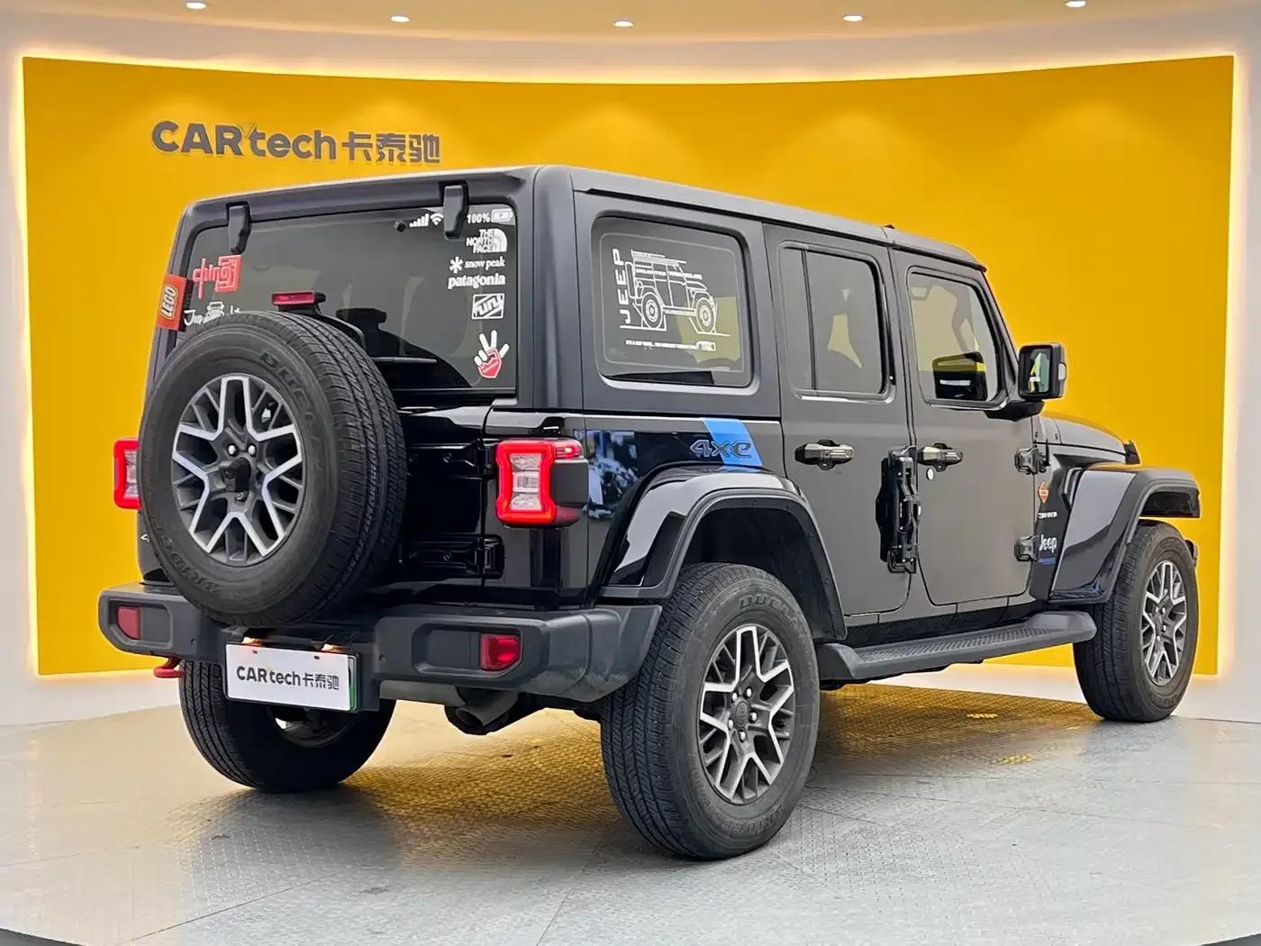 Jeep Wrangler New Energy 2021 Model 4-Door 2.0T 4xe Sahara — миниатюра 27