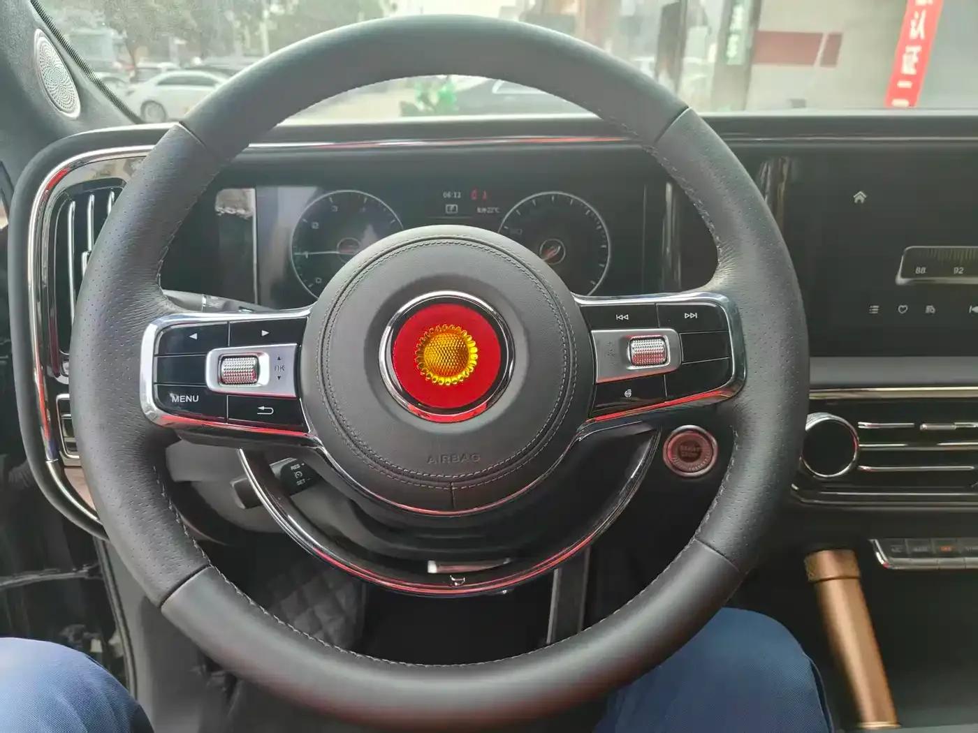 Hongqi Golden Sunflower National Glory 2022 4.0T Elegant Flagship Edition 6-seater — миниатюра 9