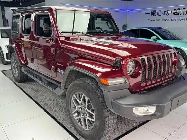 Jeep Wrangler New Energy 2021 Model 4-Door 2.0T 4xe Sahara — миниатюра 4