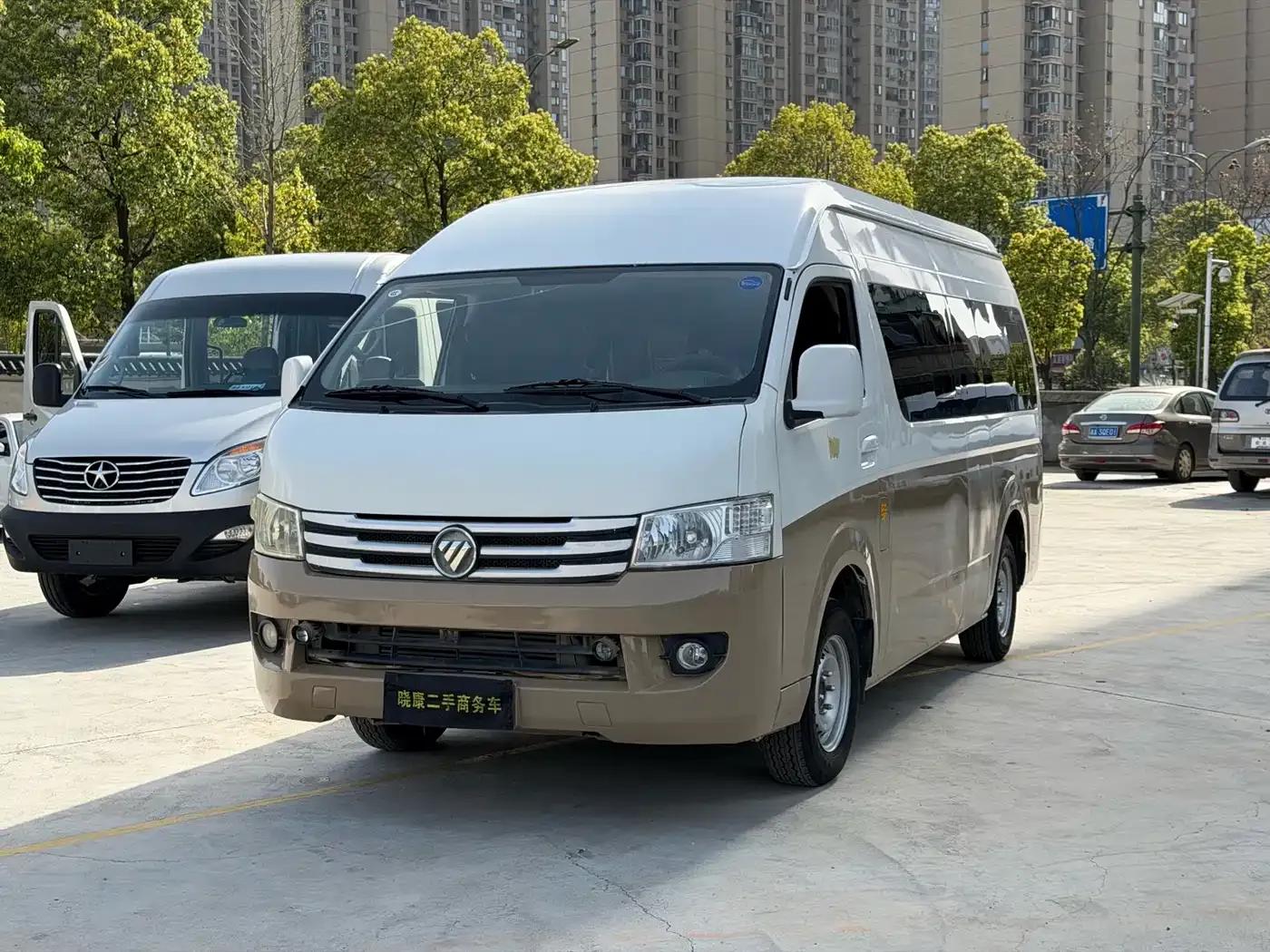 Fengjing G9 2020 2.8T Diesel Commercial Version Long Wheelbase High Roof 9 Seats with Bright Windows 4J28TC3 — миниатюра 1