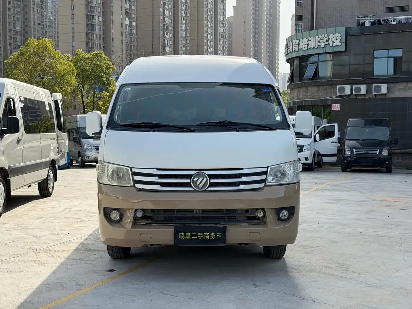 Fengjing G9 2020 2.8T Diesel Commercial Version Long Wheelbase High Roof 9 Seats with Bright Windows 4J28TC3 — миниатюра 2