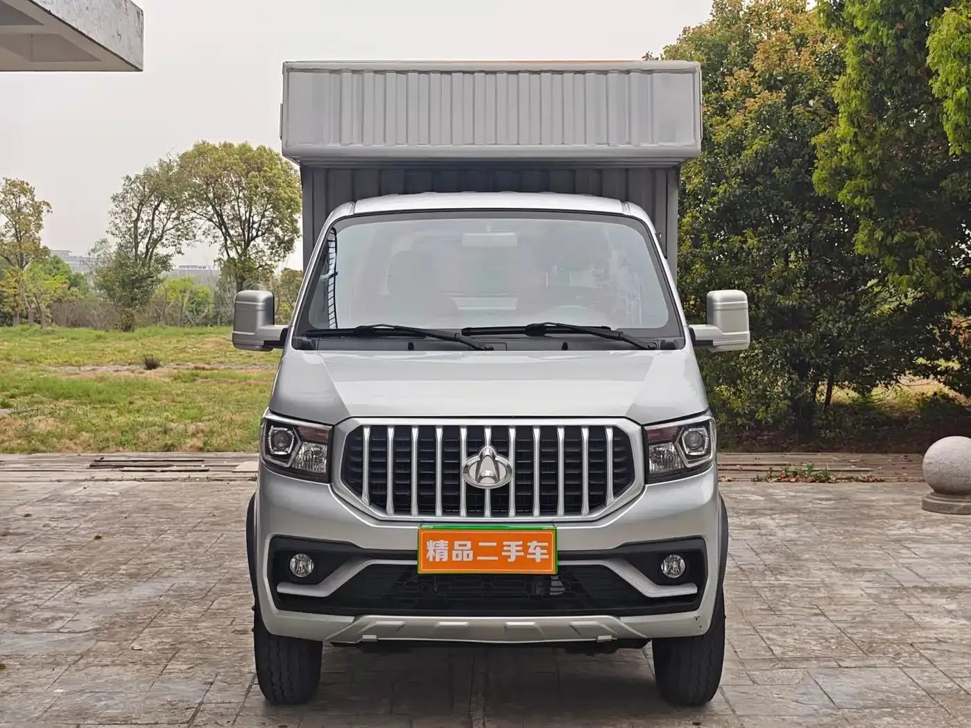 Changan Shenqi T30 2023 Model 1.6L CNG Single Cab 3.6m Steel Plate Van Comfort Edition DAM16KRC — миниатюра 2