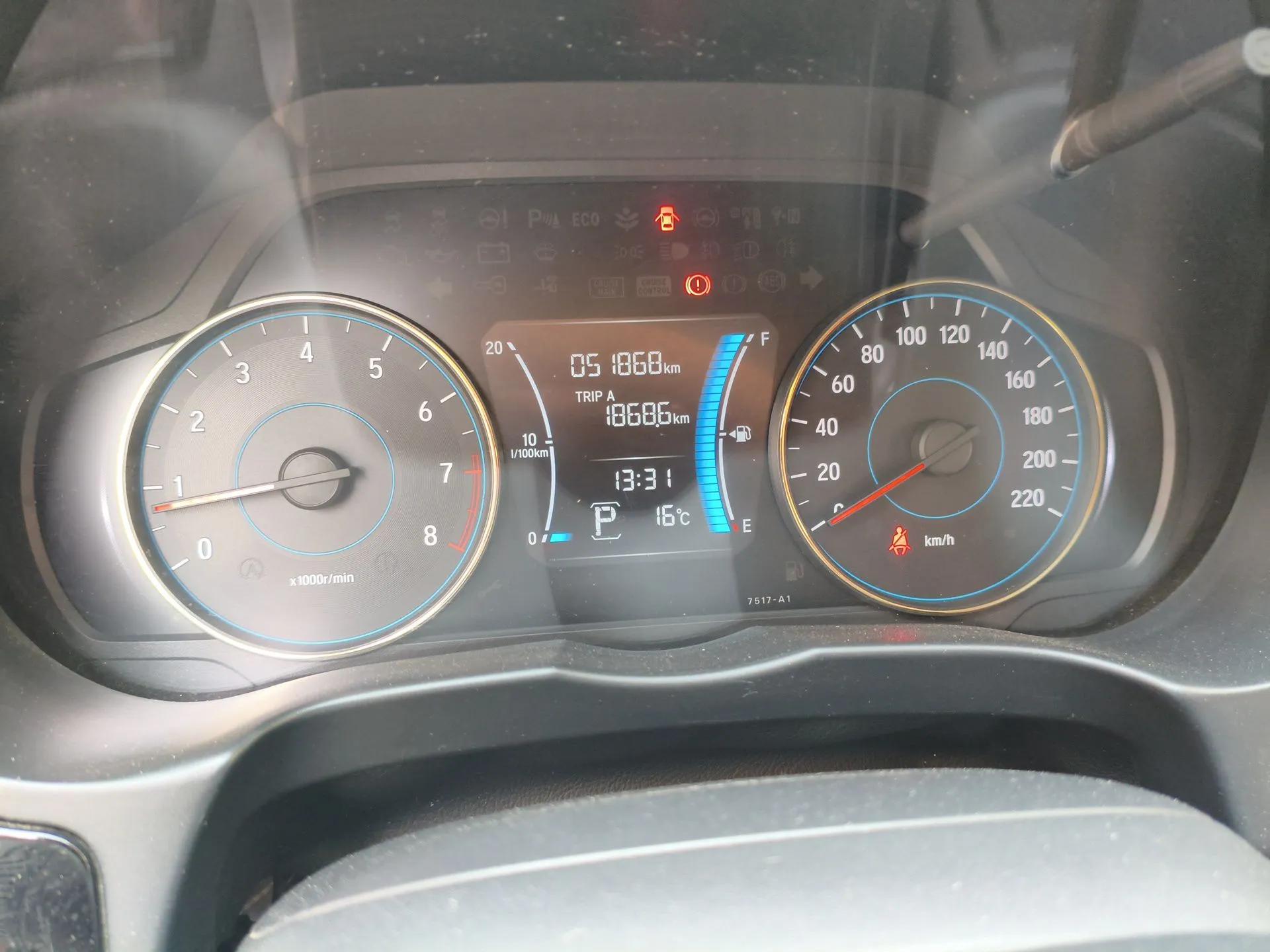 Honda Gienia 2017 1.5L CVT Comfort Version — миниатюра 12