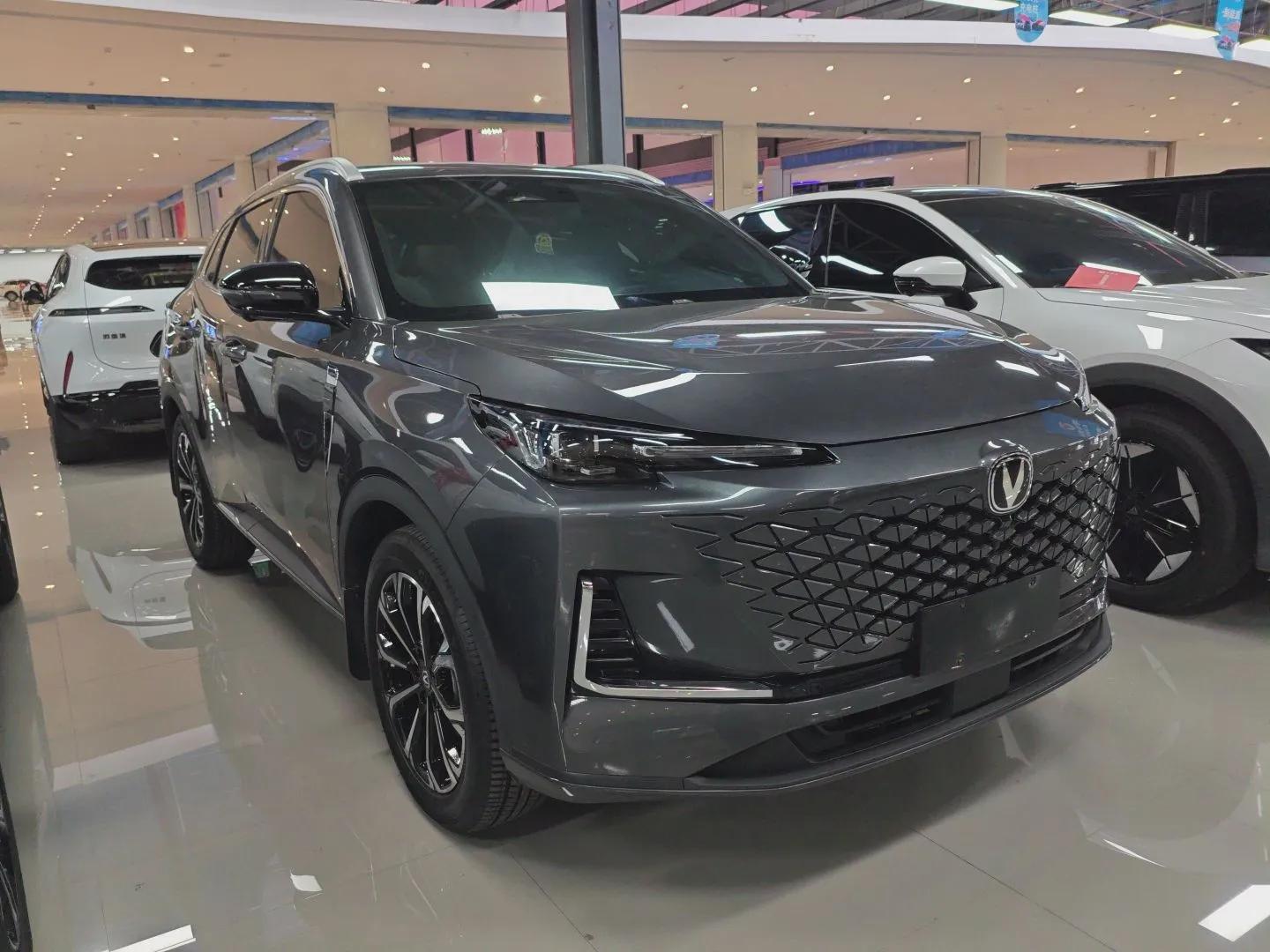 CHANGAN CS55PLUS PHEV 2025 Smart New Blue Whale 125km Battleship Edition — миниатюра 3