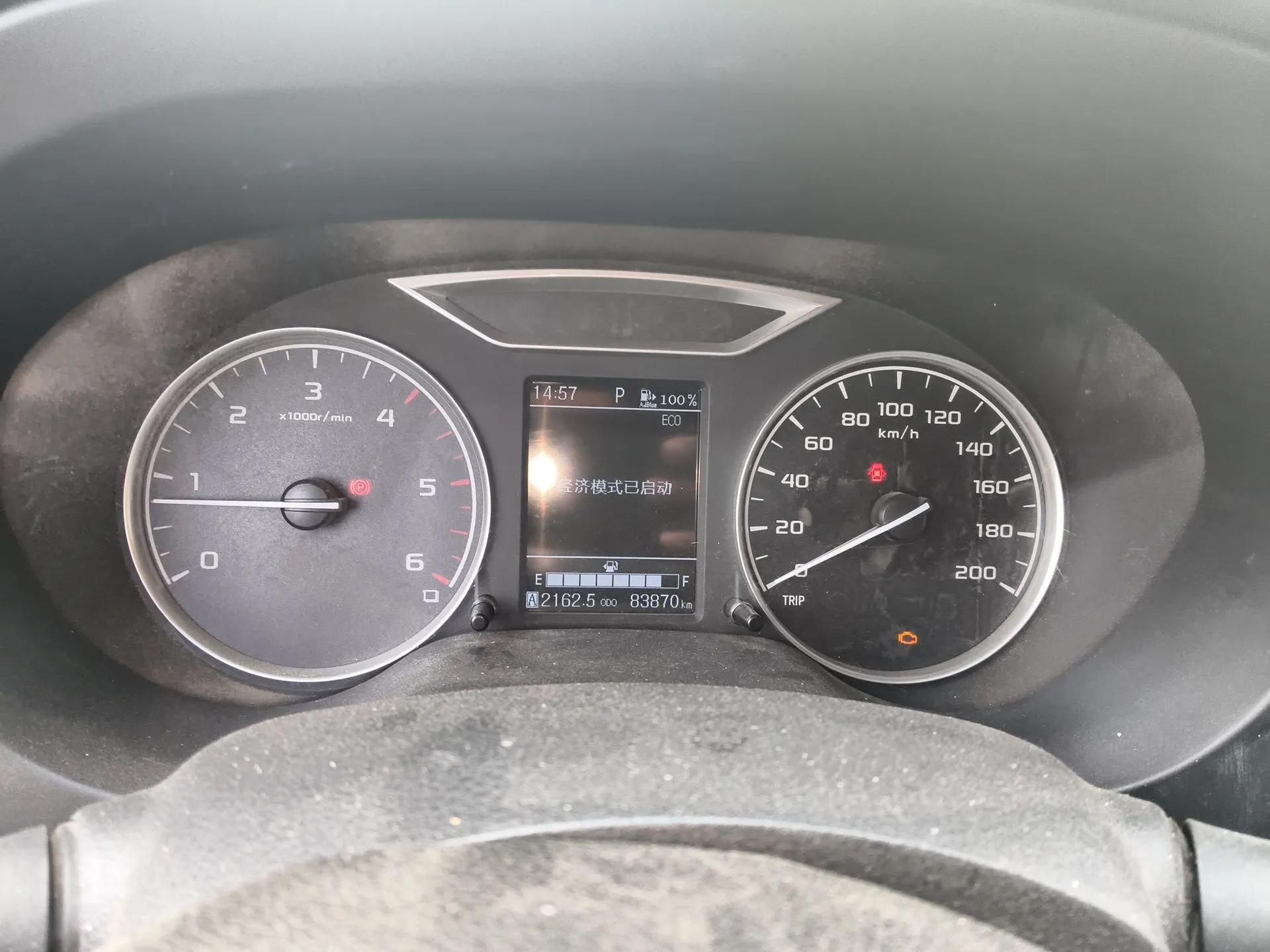 Dongfeng Ruichi 6 2020 2.3T Automatic 2WD Diesel Luxury Version China VI Standard Long Cargo Bed M9T — миниатюра 12