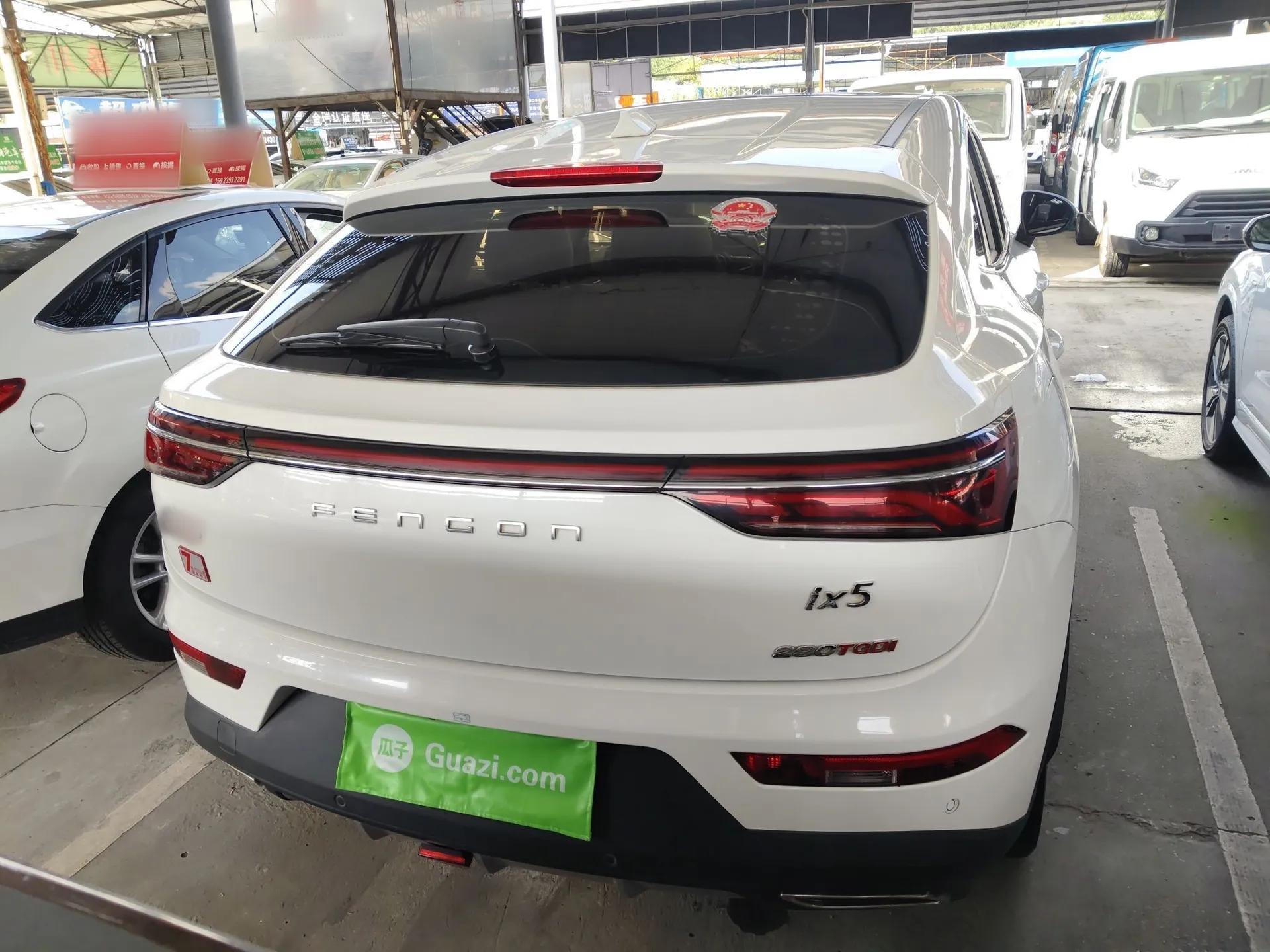 Dongfeng Fengon ix5 2019 280TGDI CVT ZhiZun Trim China V Emission Standard — миниатюра 5