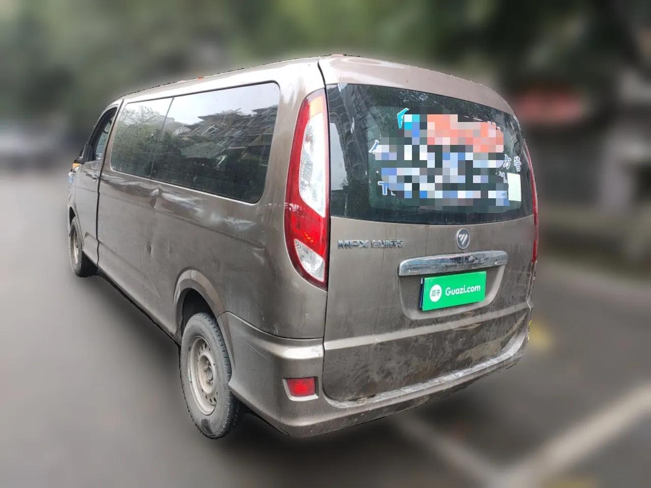 Foton MP-X E 2017 2.0L New Express Long Wheelbase 4Q20M — миниатюра 4
