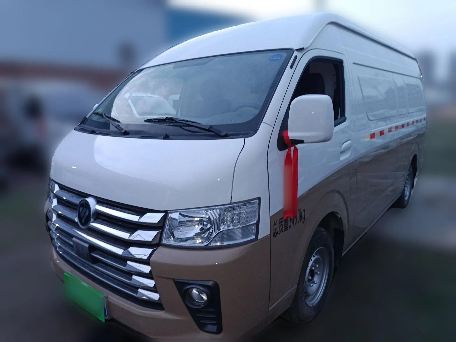 Foton Scenic G9 2024 2.4L Gasoline Commercial Version Long Wheelbase High Roof 2-Seater Van – 4K22D4M — миниатюра 1