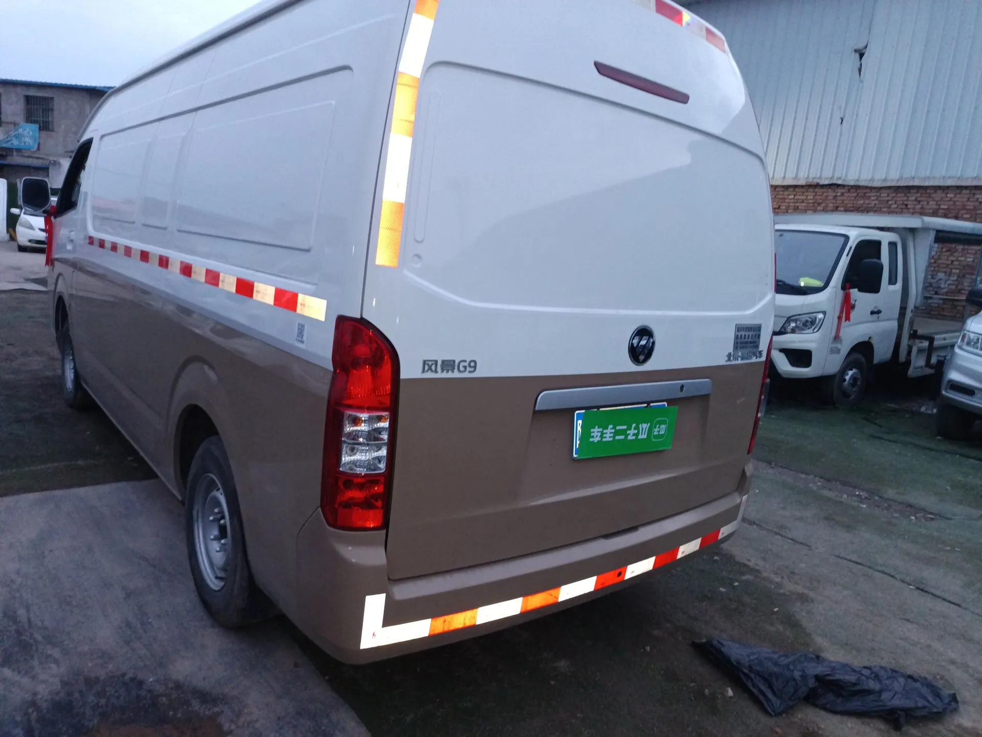Foton Scenic G9 2024 2.4L Gasoline Commercial Version Long Wheelbase High Roof 2-Seater Van – 4K22D4M — миниатюра 4
