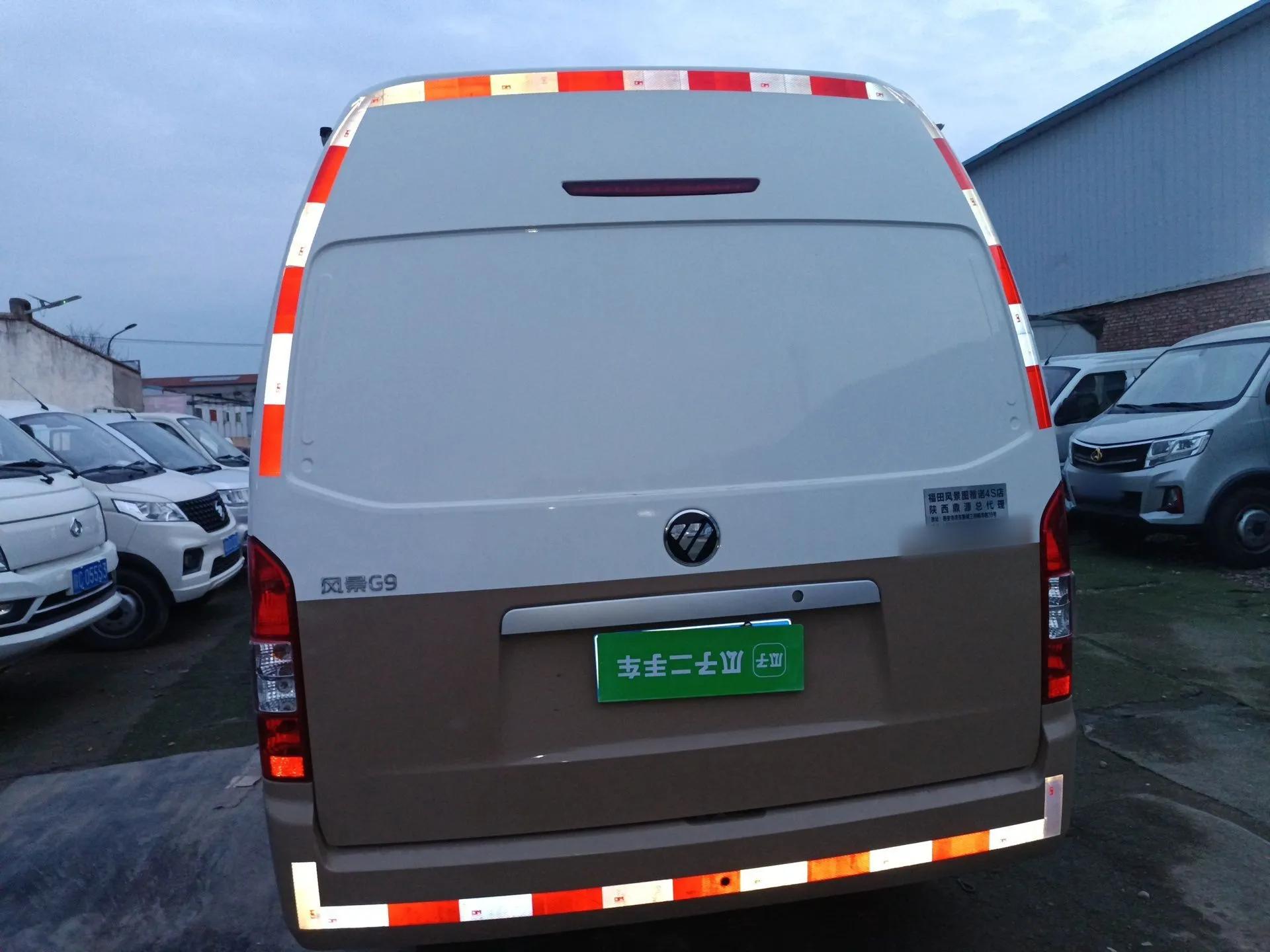 Foton Scenic G9 2024 2.4L Gasoline Commercial Version Long Wheelbase High Roof 2-Seater Van – 4K22D4M — миниатюра 5