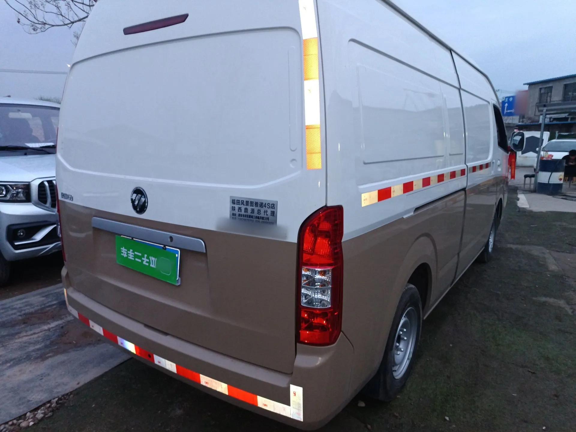 Foton Scenic G9 2024 2.4L Gasoline Commercial Version Long Wheelbase High Roof 2-Seater Van – 4K22D4M — миниатюра 6