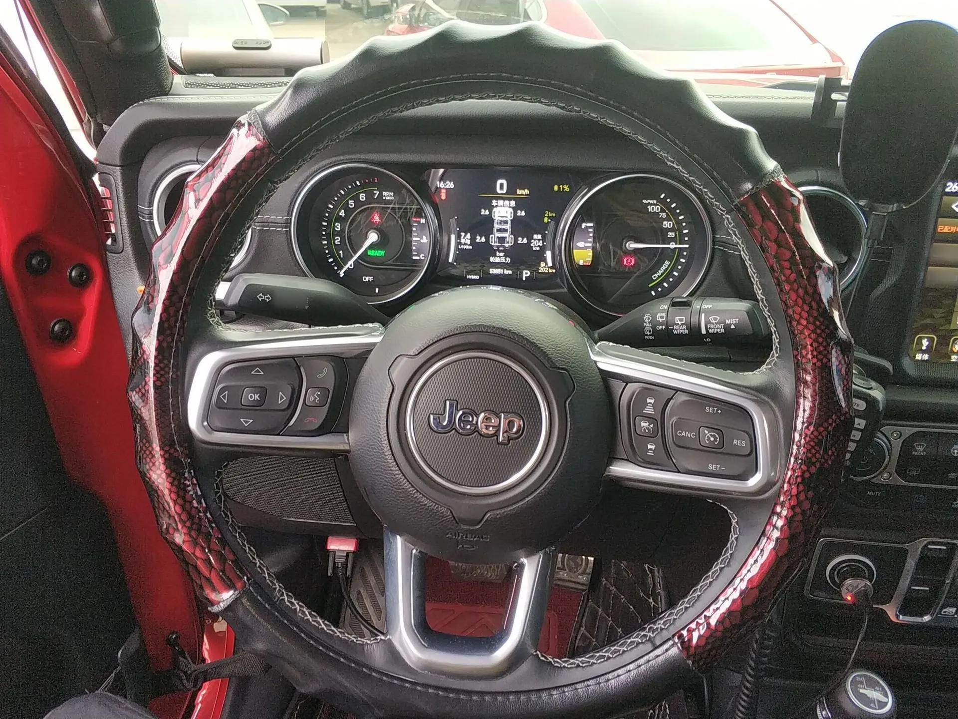Jeep Wrangler New Energy 2021 Four-Door 2.0T 4xe Sahara — миниатюра 14