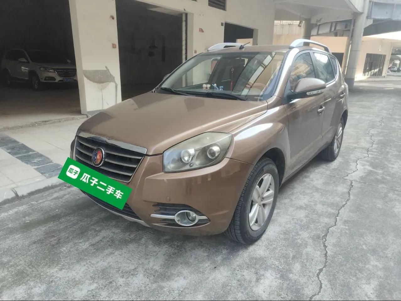 Geely Auto SX7 2013 2.0L Manual Elite Edition — миниатюра 1