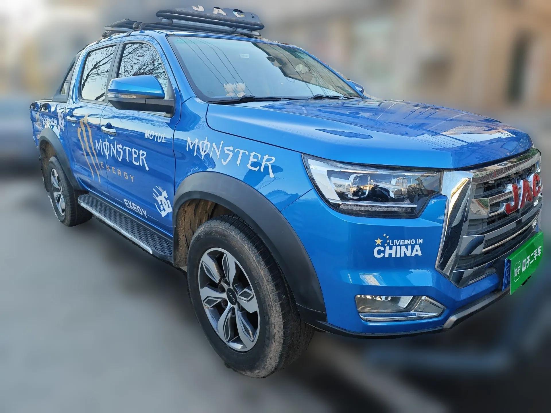 JAC Group T8 2019 2.0T Gasoline 4x4 Prestige Version Standard Double Cabin HFC4GA3-4D — миниатюра 3