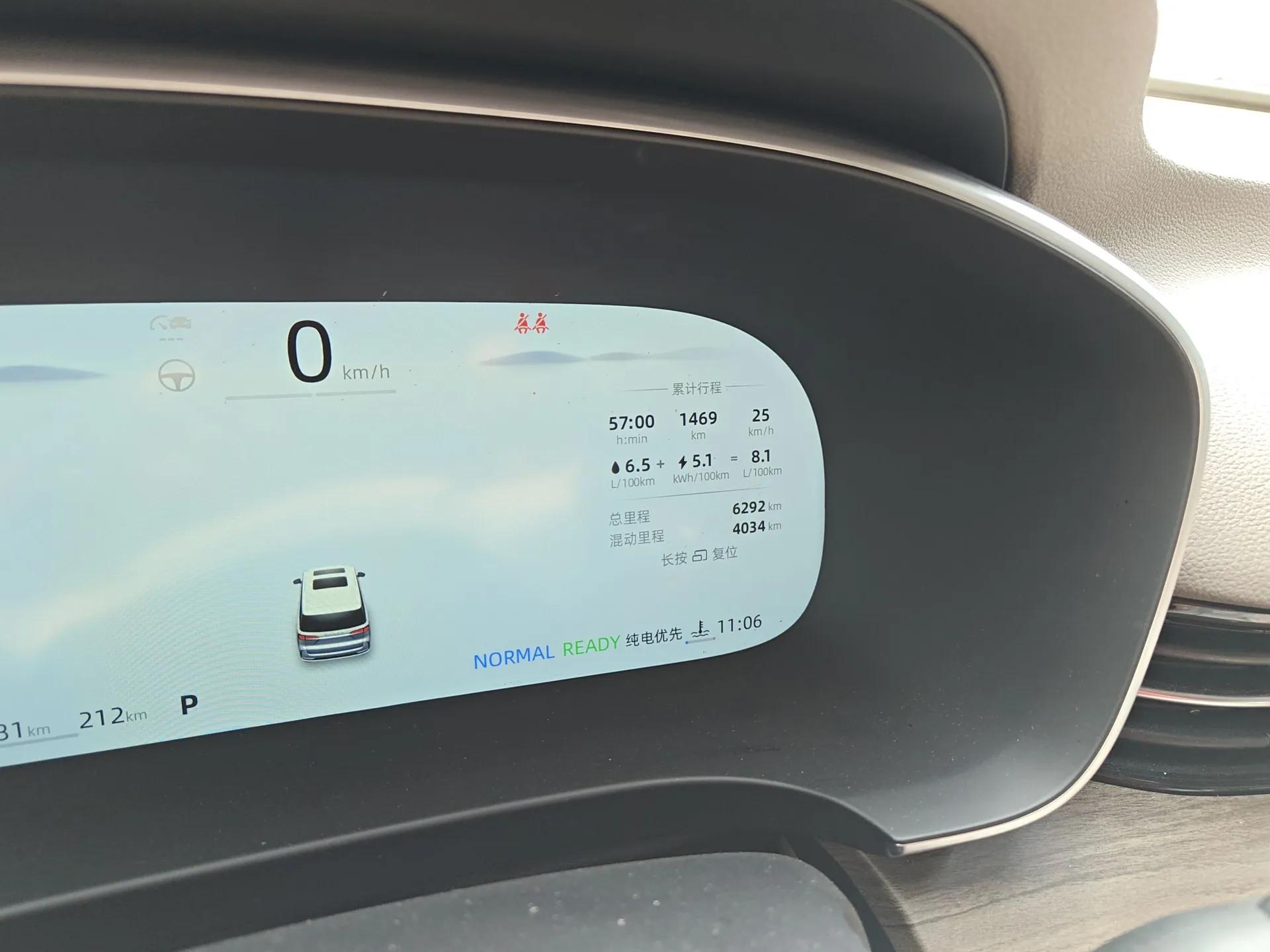 Roewe iMAX8 New Energy 2025 1.5T DMH Lu Zun Deluxe Edition — миниатюра 8