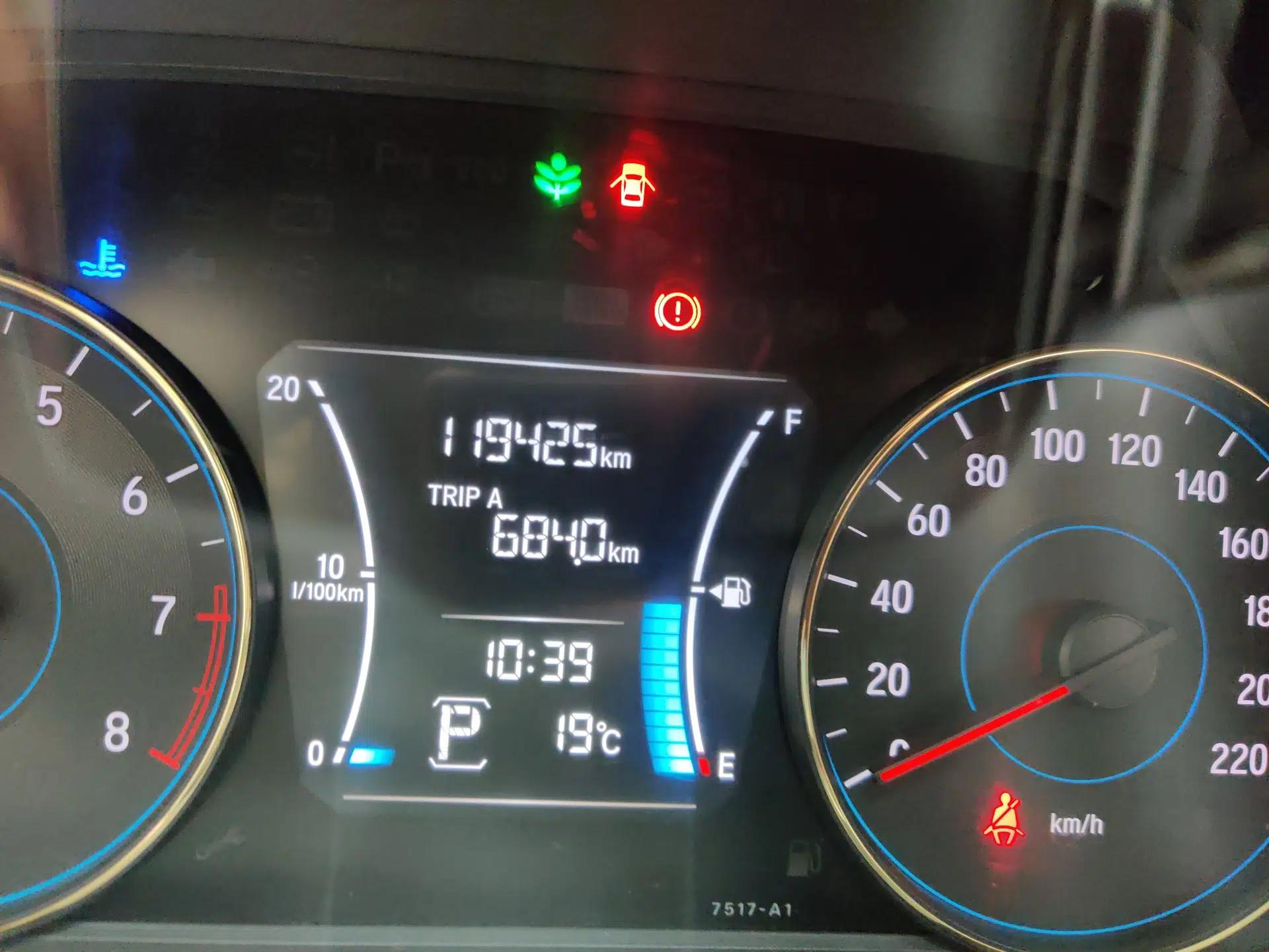 Honda Gienia 2017 1.5L CVT Comfort Version — миниатюра 13