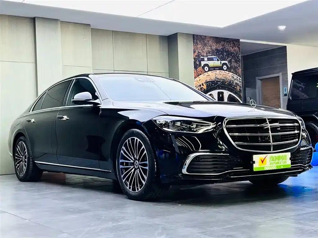 Mercedes-Benz S-Class PHEV 2023 S 450 e L Plug-in Hybrid Sedan — миниатюра 3