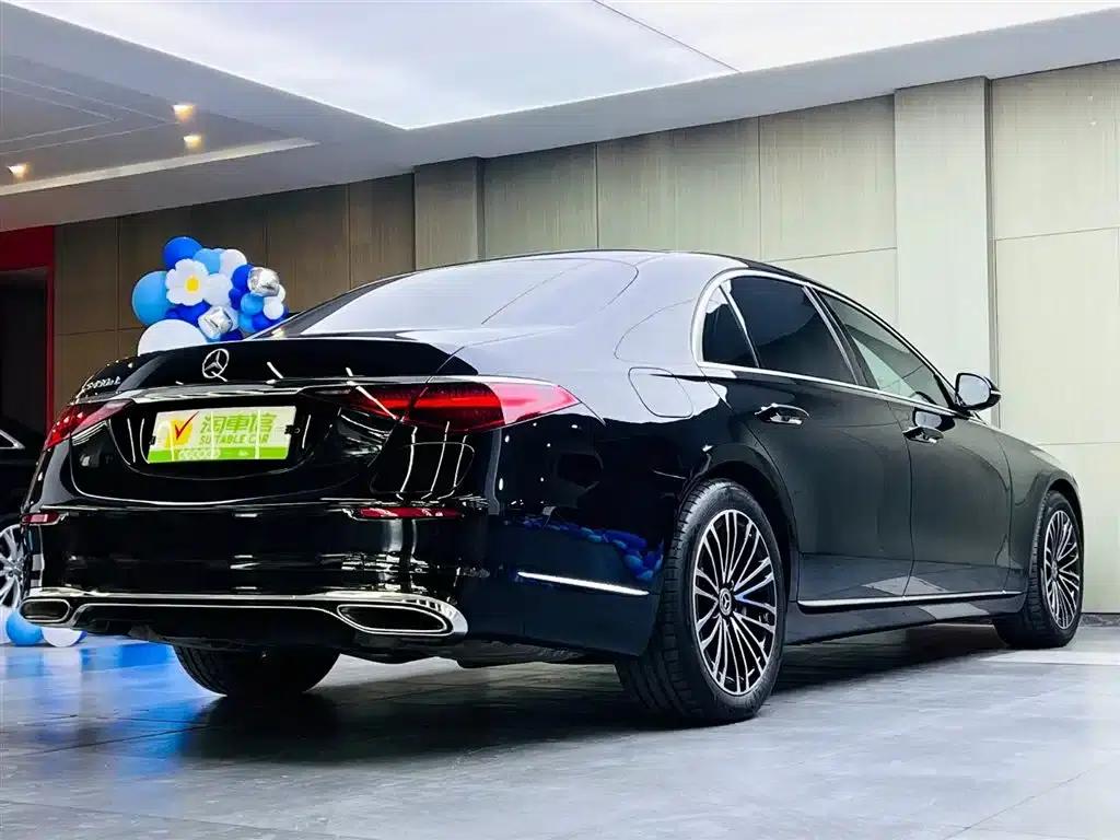 Mercedes-Benz S-Class PHEV 2023 S 450 e L Plug-in Hybrid Sedan — миниатюра 4