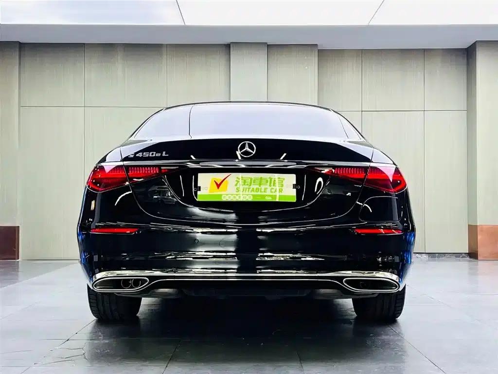 Mercedes-Benz S-Class PHEV 2023 S 450 e L Plug-in Hybrid Sedan — миниатюра 5