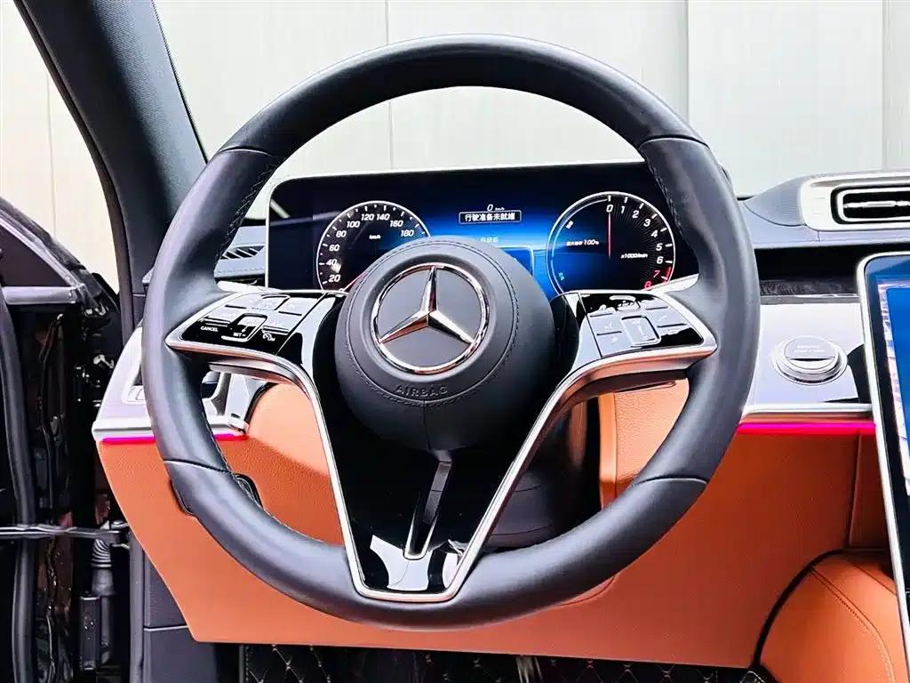 Mercedes-Benz S-Class PHEV 2023 S 450 e L Plug-in Hybrid Sedan — миниатюра 10