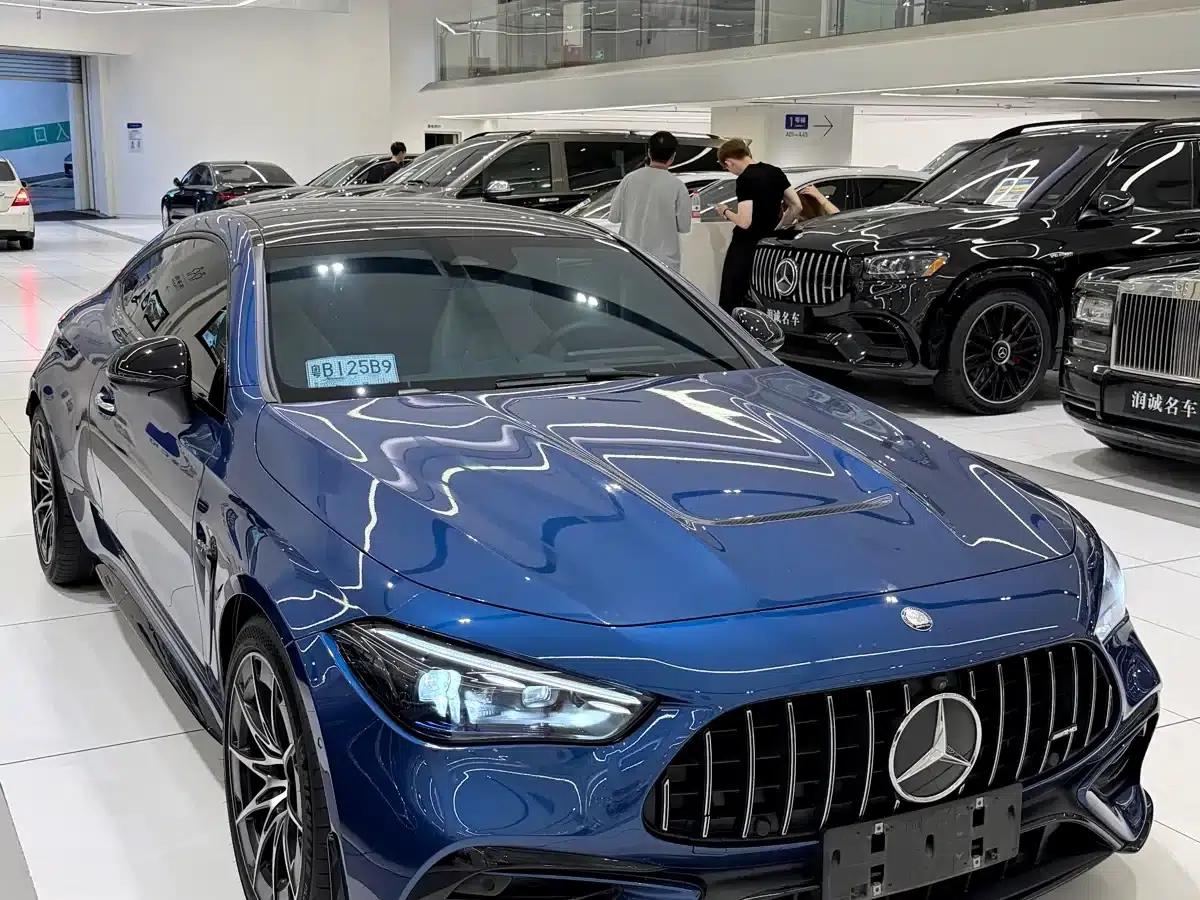 2024 Mercedes-Benz CLE AMG 53 4MATIC+ Coupe — миниатюра 3