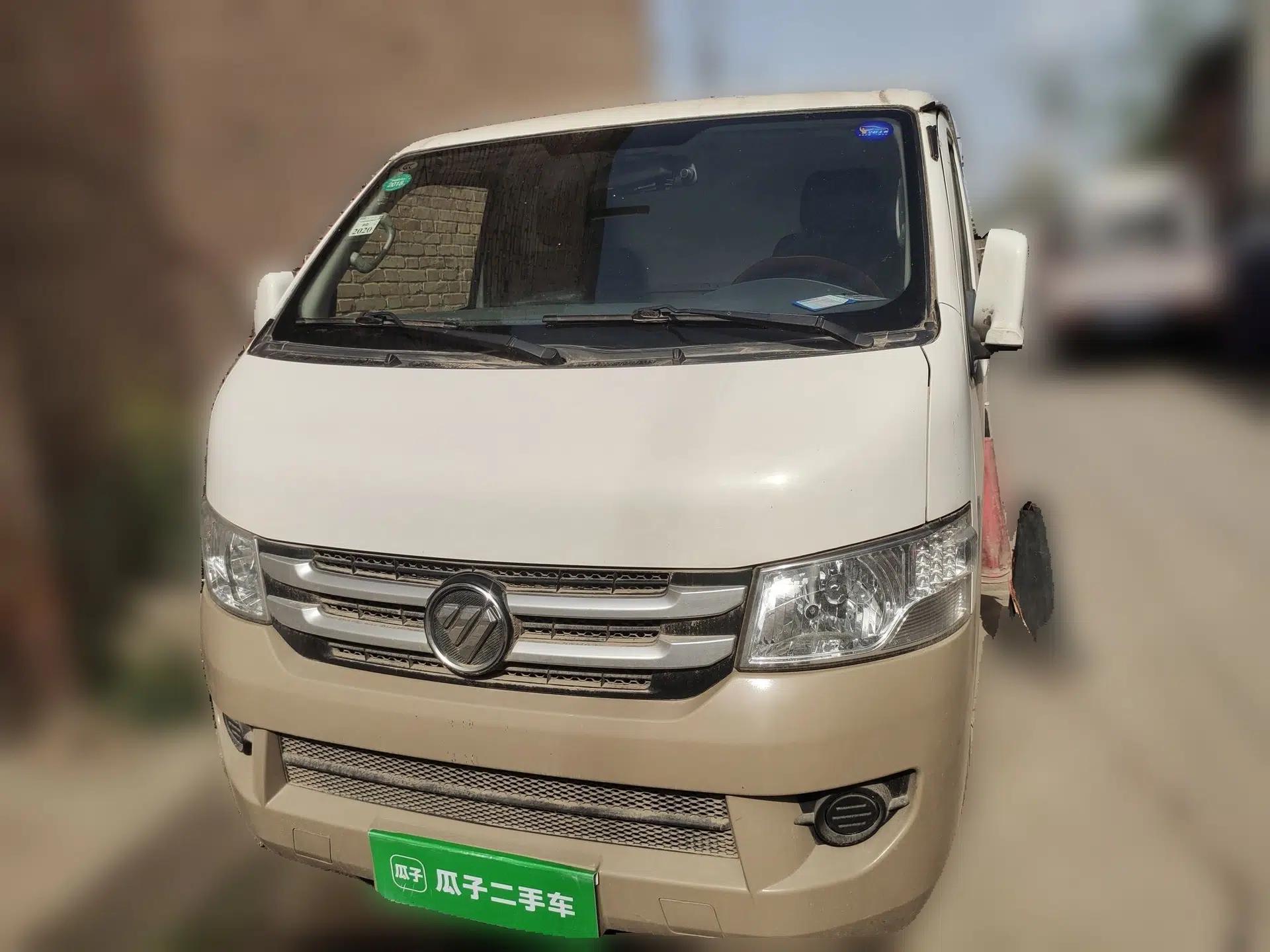 Foton Scenic G7 2017 2.0L Short-Wheelbase Commercial Van Flat Roof 2 Seats 4Q20M — миниатюра 2