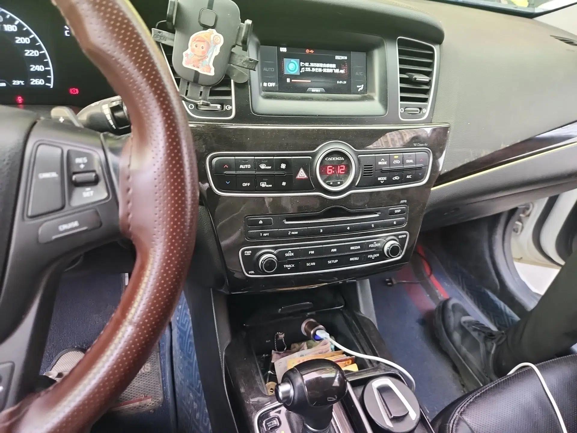 Kia Cadenza 2013 2.4L Business Sunroof Version China IV Standard — миниатюра 14