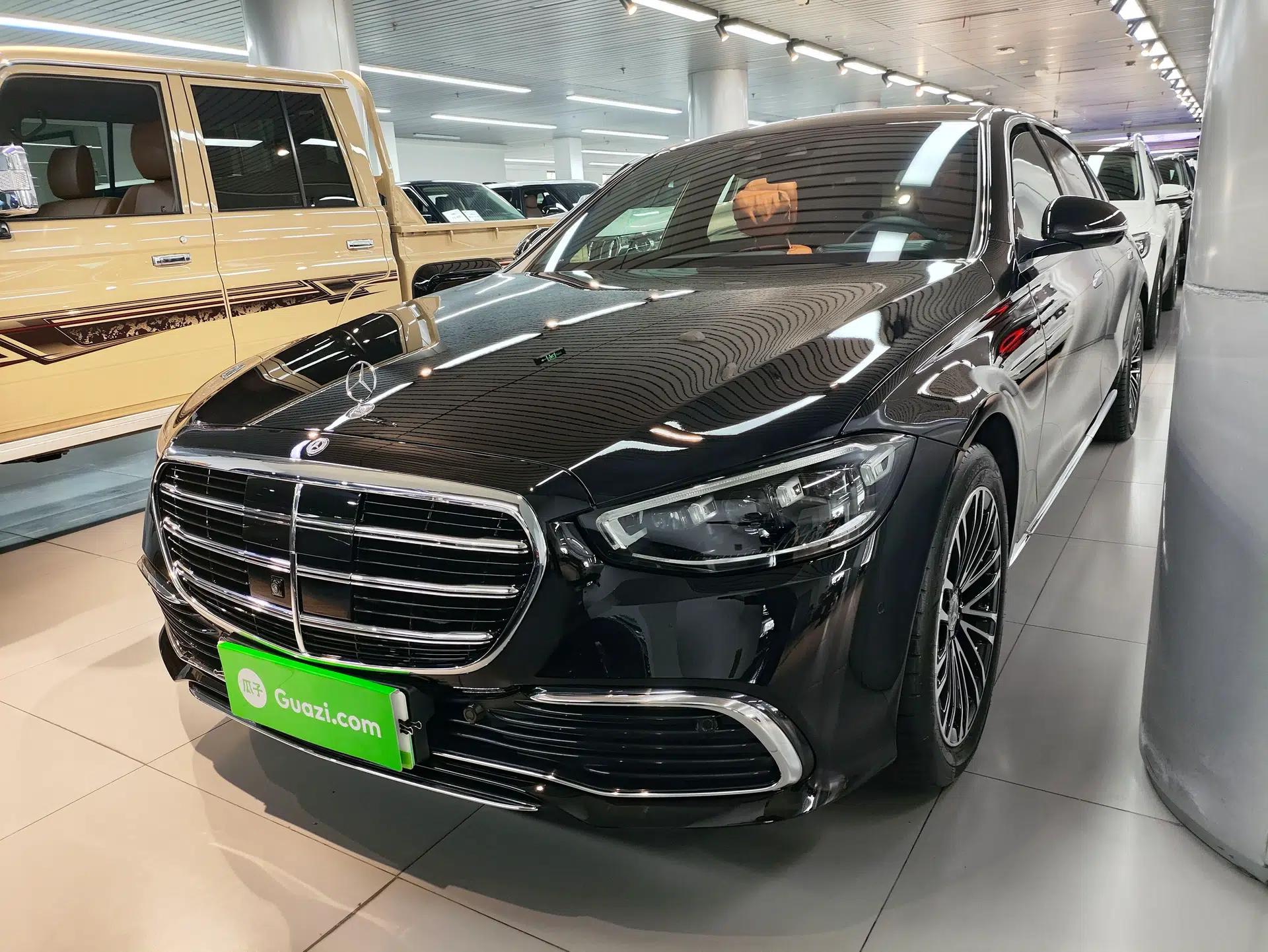 Mercedes-Benz S-Class New Energy 2023 S 450 e L Plug-in Hybrid Sedan — миниатюра 1