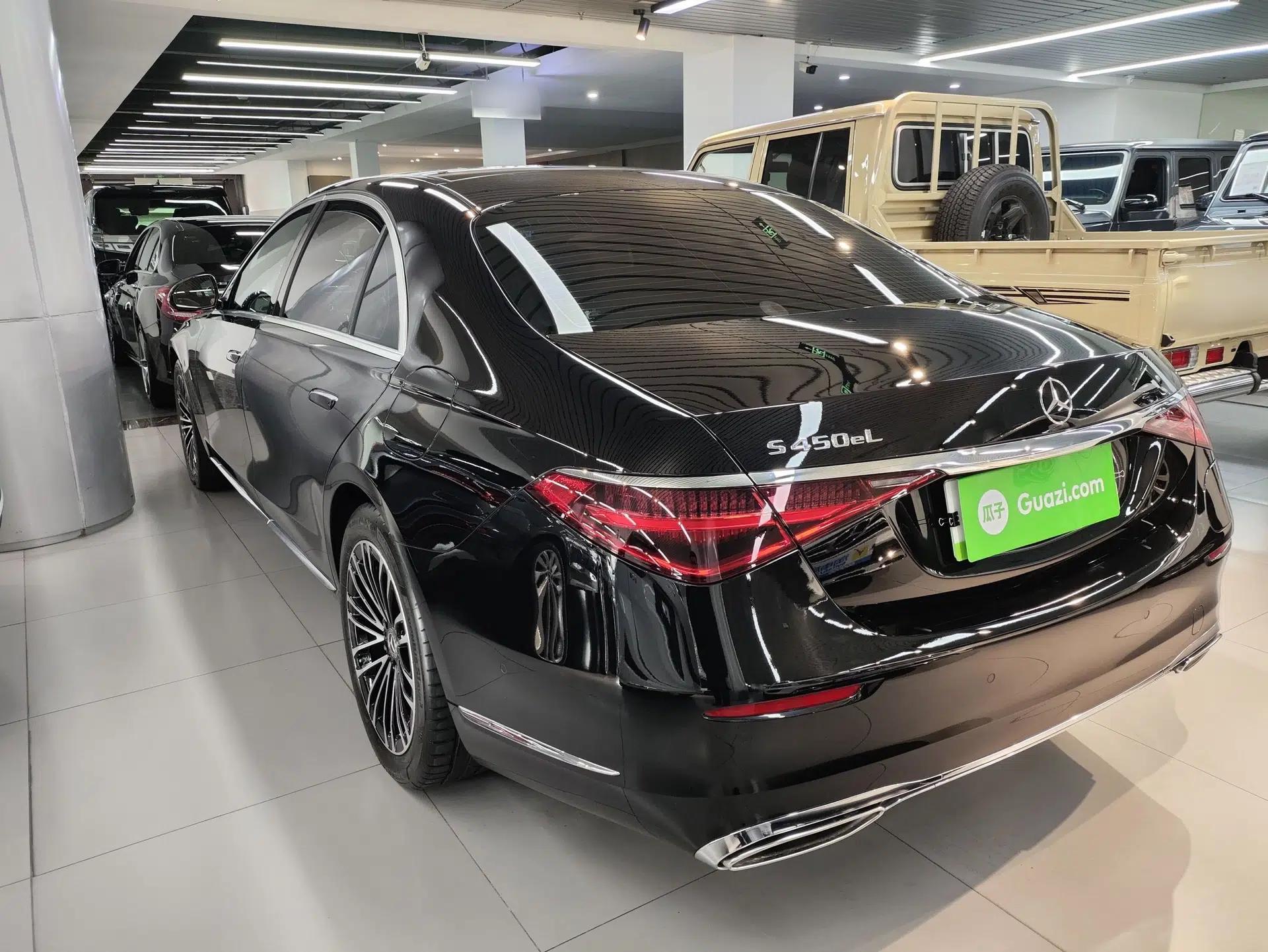 Mercedes-Benz S-Class New Energy 2023 S 450 e L Plug-in Hybrid Sedan — миниатюра 10