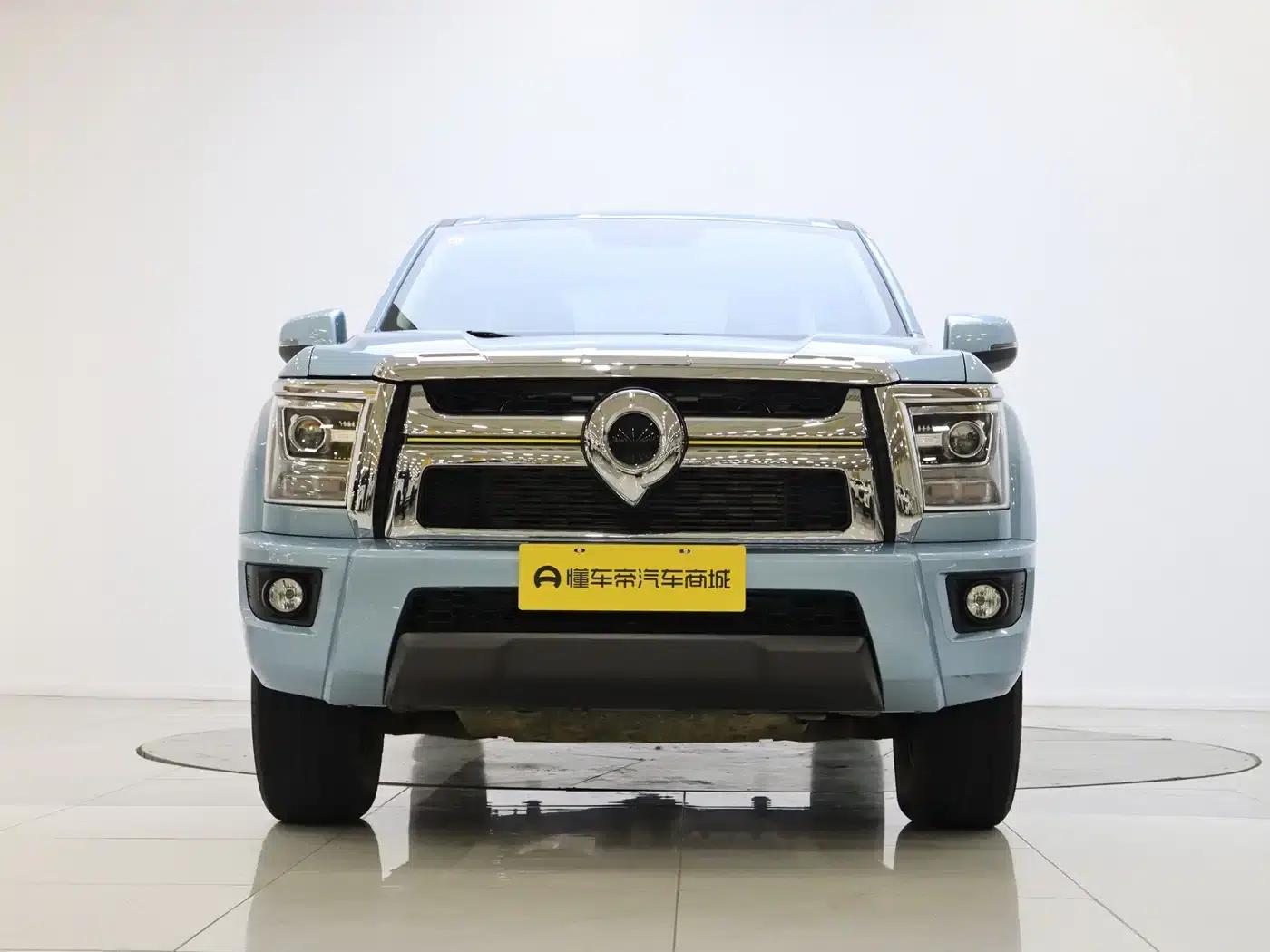 King Kong Cannon 2023 2.0T Automatic Diesel 4WD Elite Flatbed Duty Truck GW4D20M — миниатюра 2