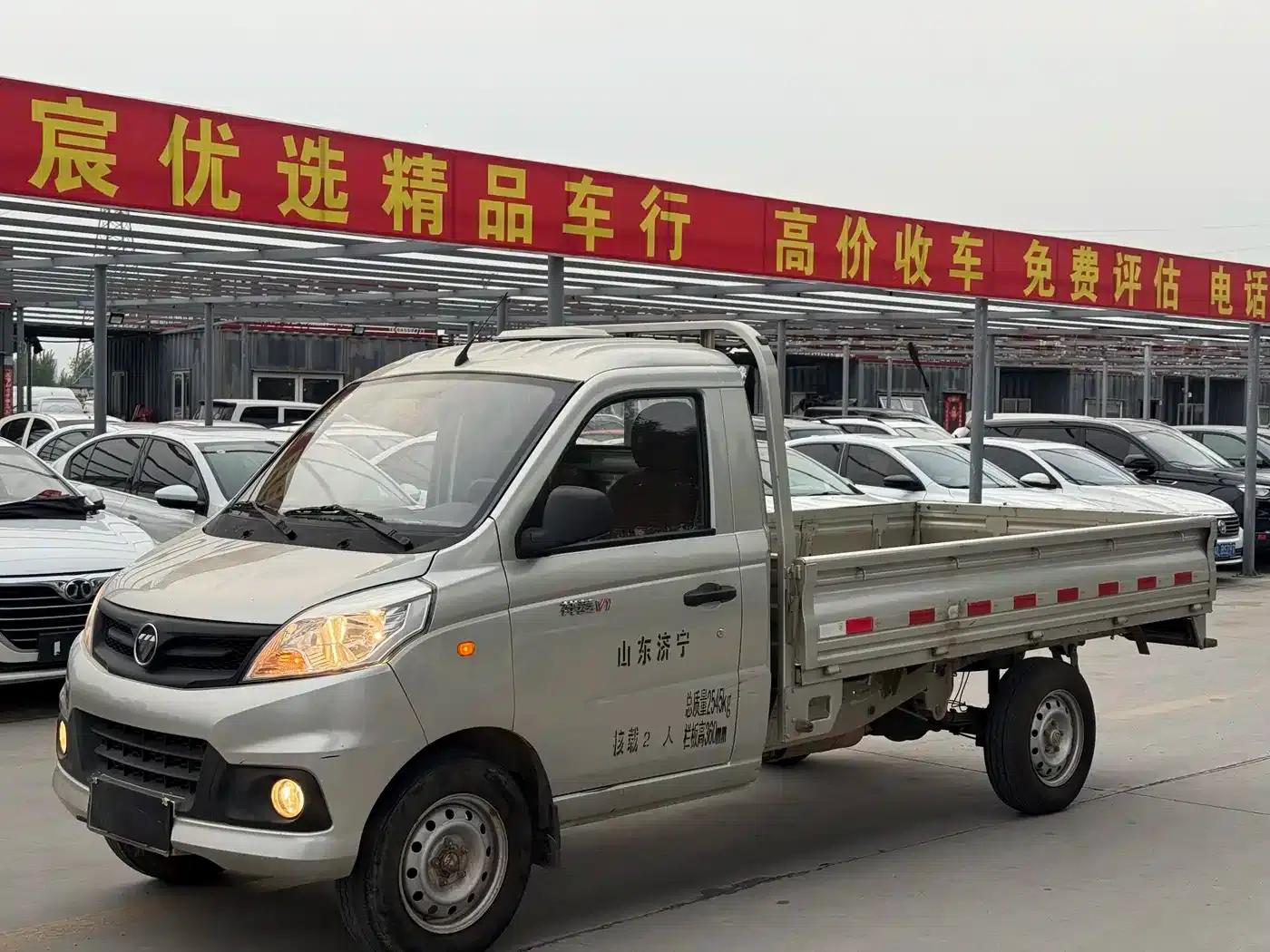 Xiangling V 2018 Model 1.2L Semi-Monocoque 3170 Wheelbase Flatbed 4W12M1 — миниатюра 1