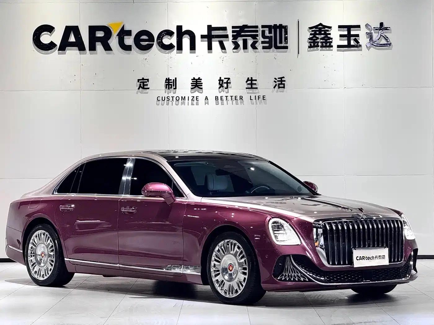 Hongqi Golden Sunflower Elegant 2024 Model 4.0T V8 — миниатюра 3