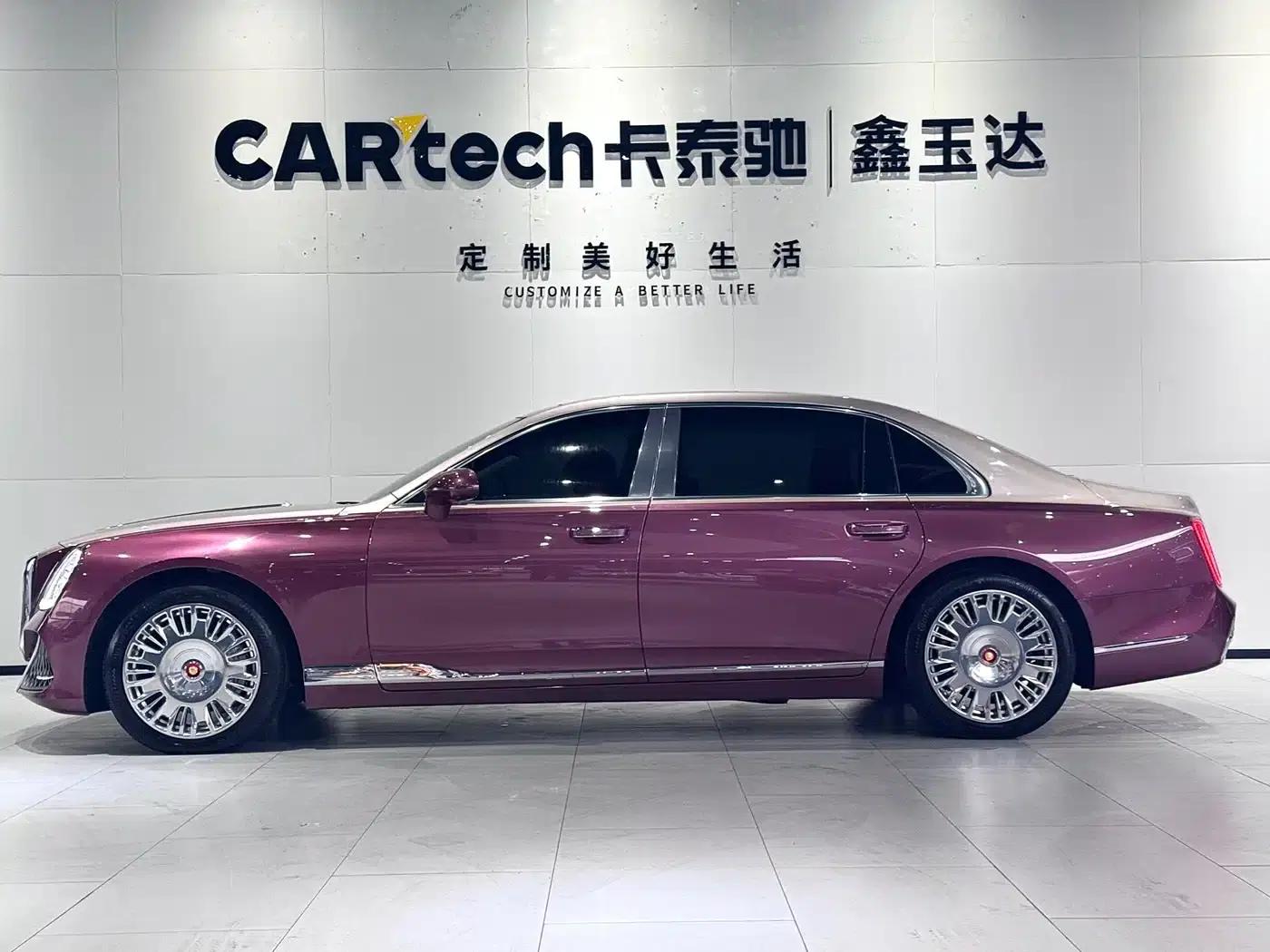 Hongqi Golden Sunflower Elegant 2024 Model 4.0T V8 — миниатюра 4