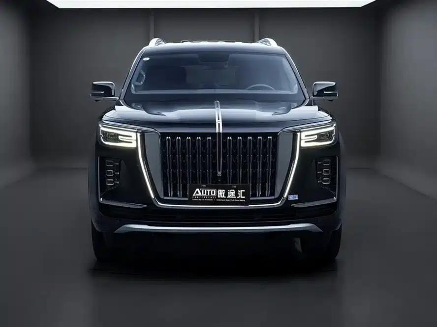 Hongqi Golden Sunflower National Glory 2022 4.0T Elegant Flagship Edition 6-seater — миниатюра 2