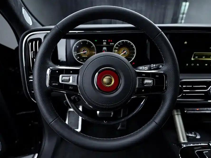 Hongqi Golden Sunflower National Glory 2022 4.0T Elegant Flagship Edition 6-seater — миниатюра 16