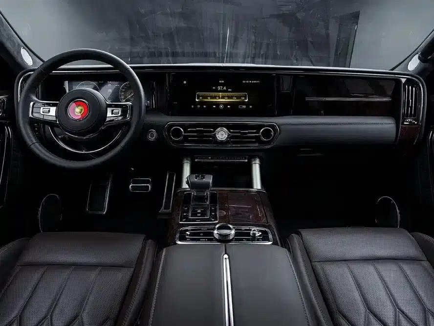Hongqi Golden Sunflower National Glory 2022 4.0T Elegant Flagship Edition 6-seater — миниатюра 10