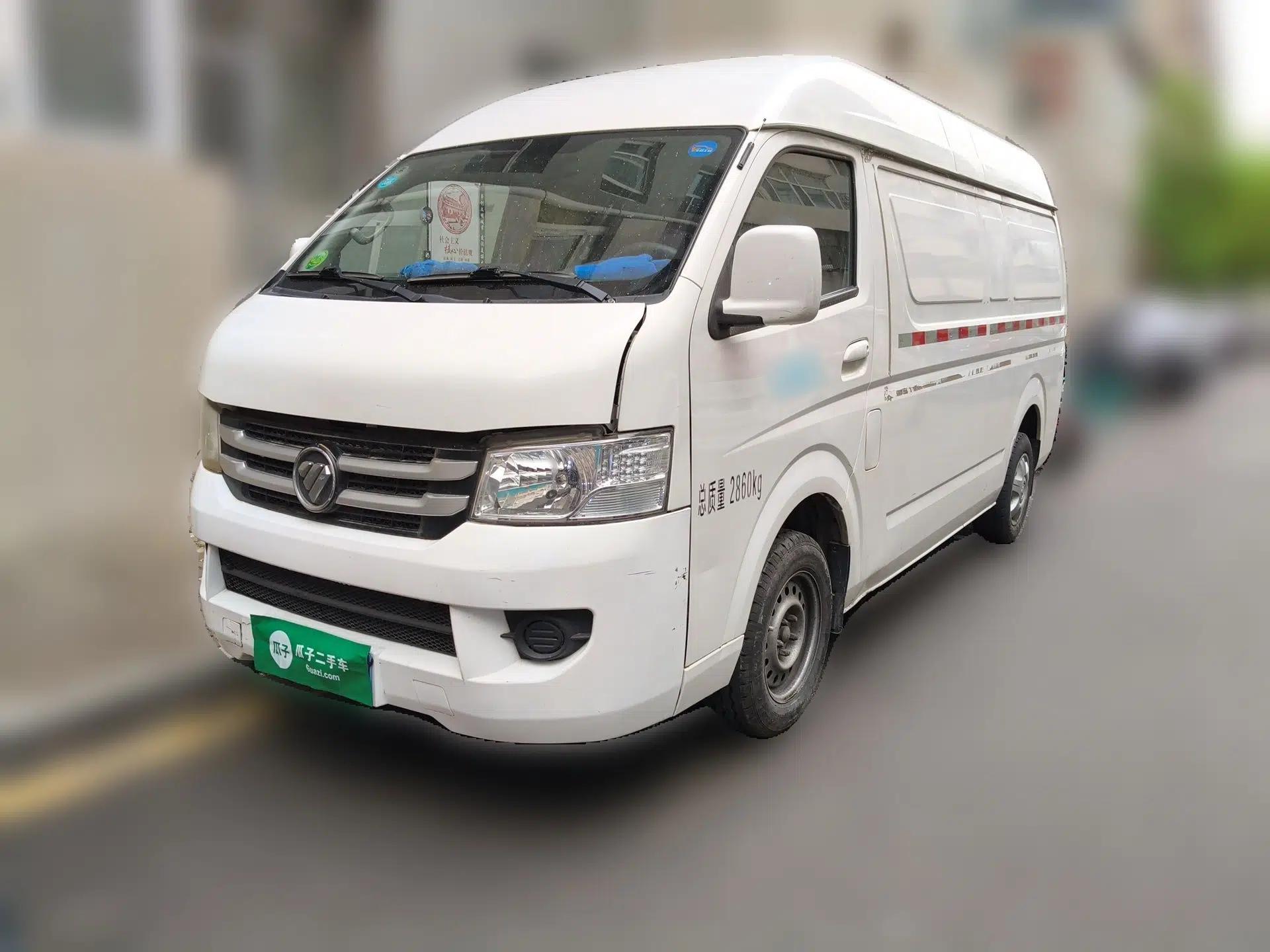 Foton Scenic G7 2020 2.4L Commercial Version Long Wheelbase High-Roof 2-Seat Van China VI Emission Standard 4K22D4M — миниатюра 1