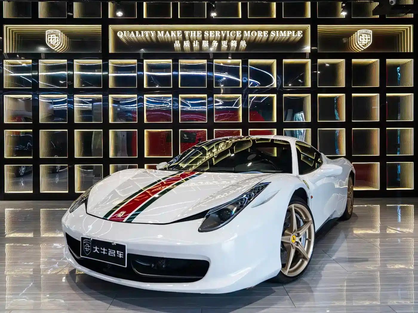 Ferrari 458 2012 4.5L Italia China Limited Edition — миниатюра 1